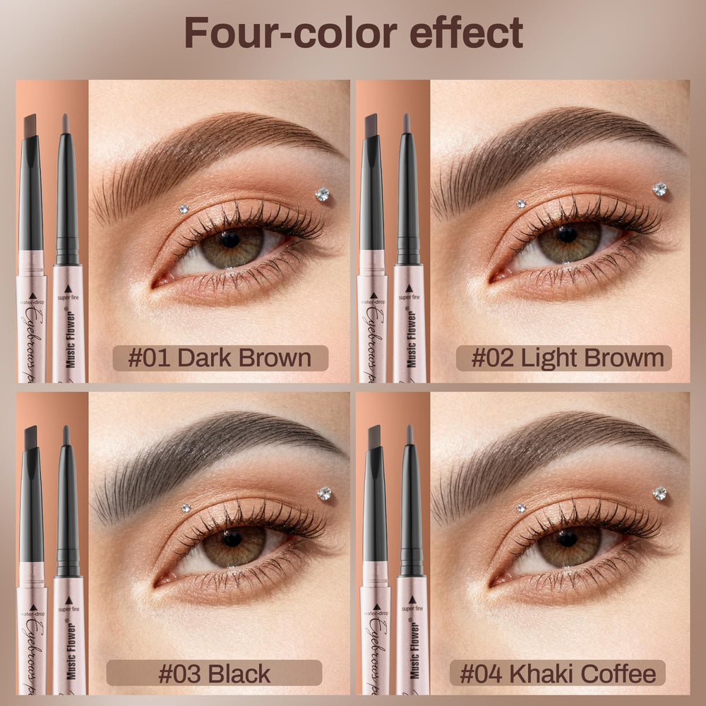 HeyBeauty Sourcils brosse angulaire pour définir et lisser.