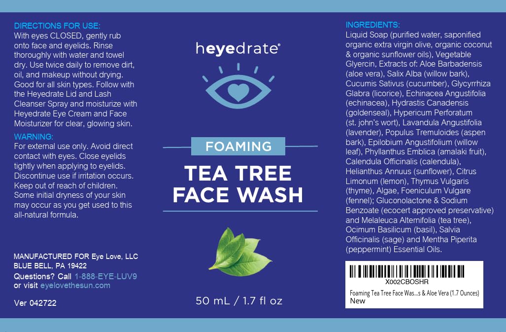 Heyedrate routine quotidienne rapide, nettoyage visage et paupières
