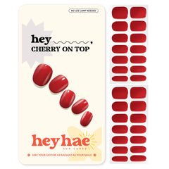 Heyhae Bandes Gel Semi-Cuites Rouge – ensemble complet prêt à l’emploi.