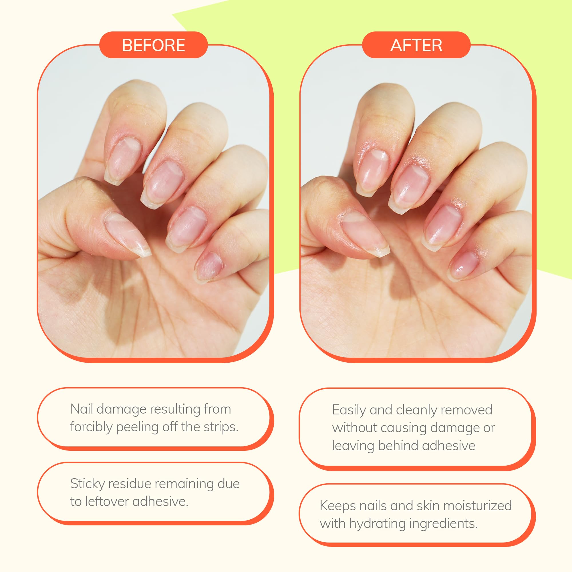 Heyhae Got To Go Remover: retrait facile des bandes gel sans abîmer l'ongle.