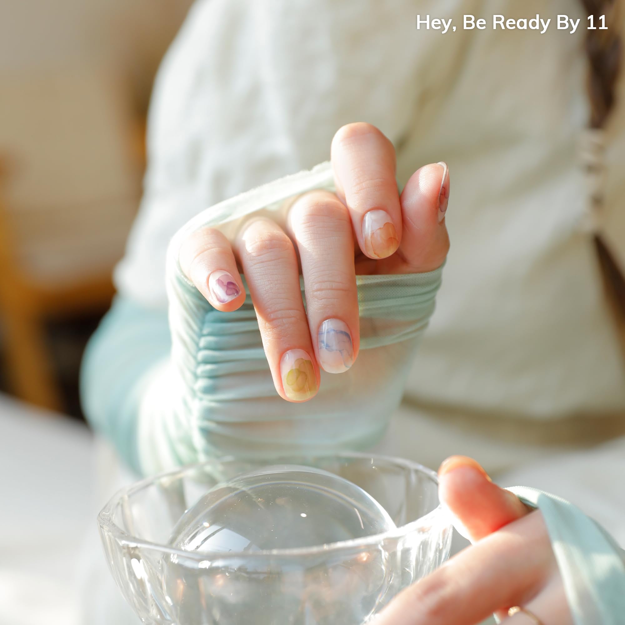 Heyhae lime à ongles – finition nette et rapide après limage.