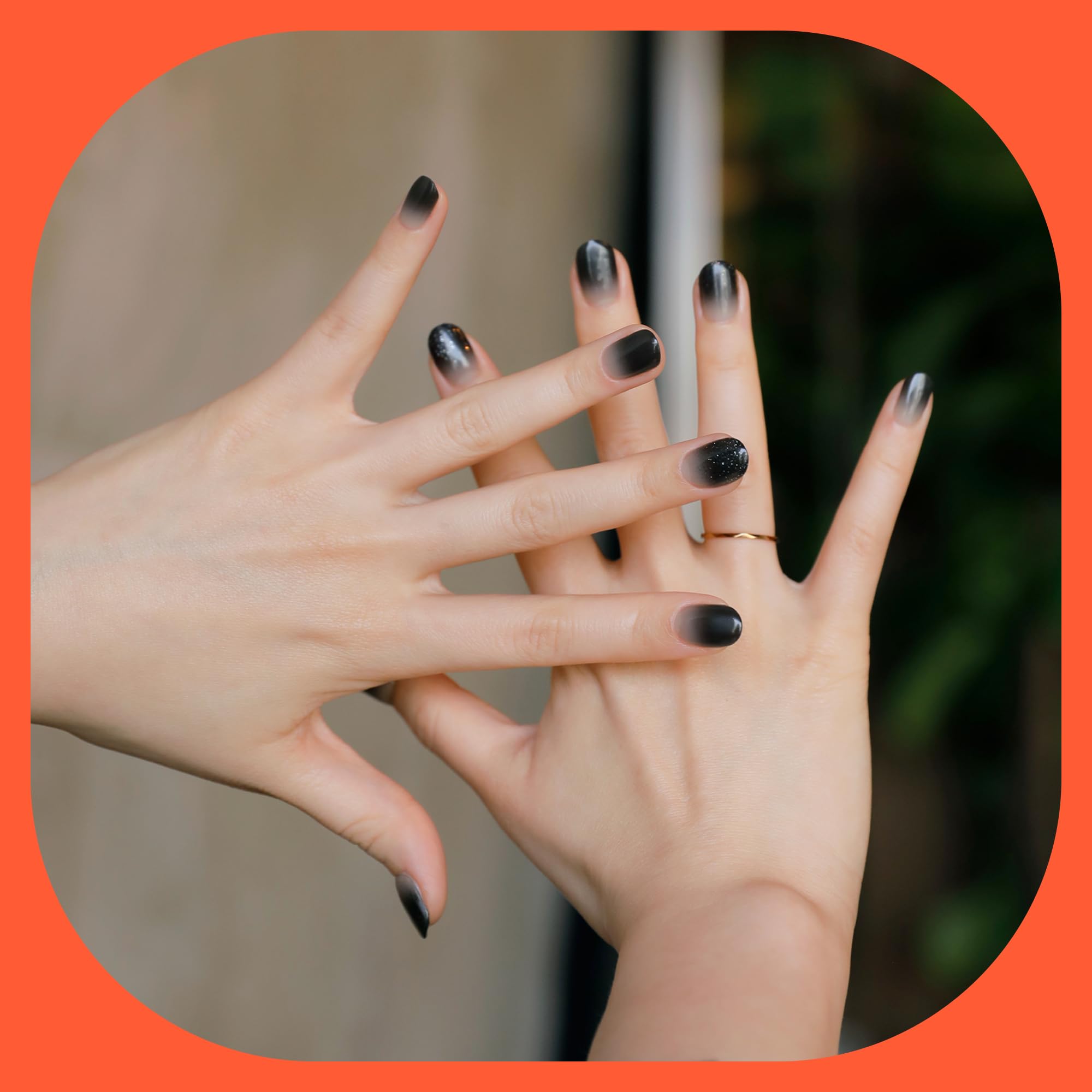 Heyhae Compatibilité : s’adaptent à toutes tailles et formes d’ongles.