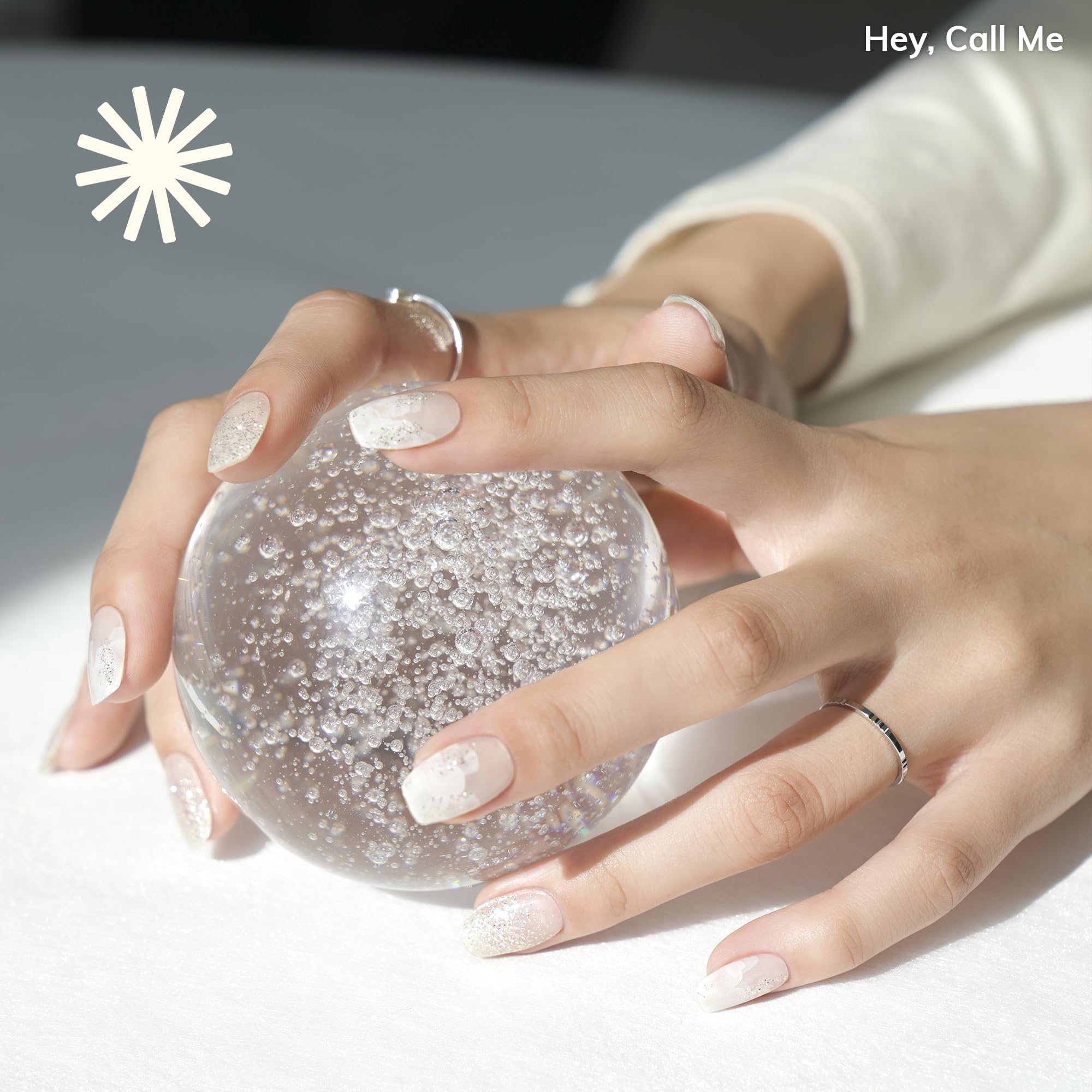 Heyhae vernis gel strips sans lampe, faciles à utiliser en tout endroit.