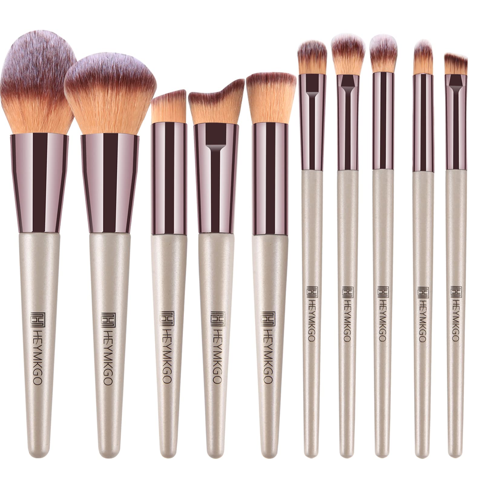 HEYMKGO pinceaux yeux et trait des yeux, application précise pour looks élégants.