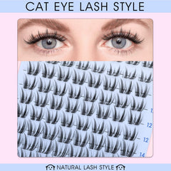 HEYWINK Freya court kit démontrant l’effet cat-eye grâce à la courbe D