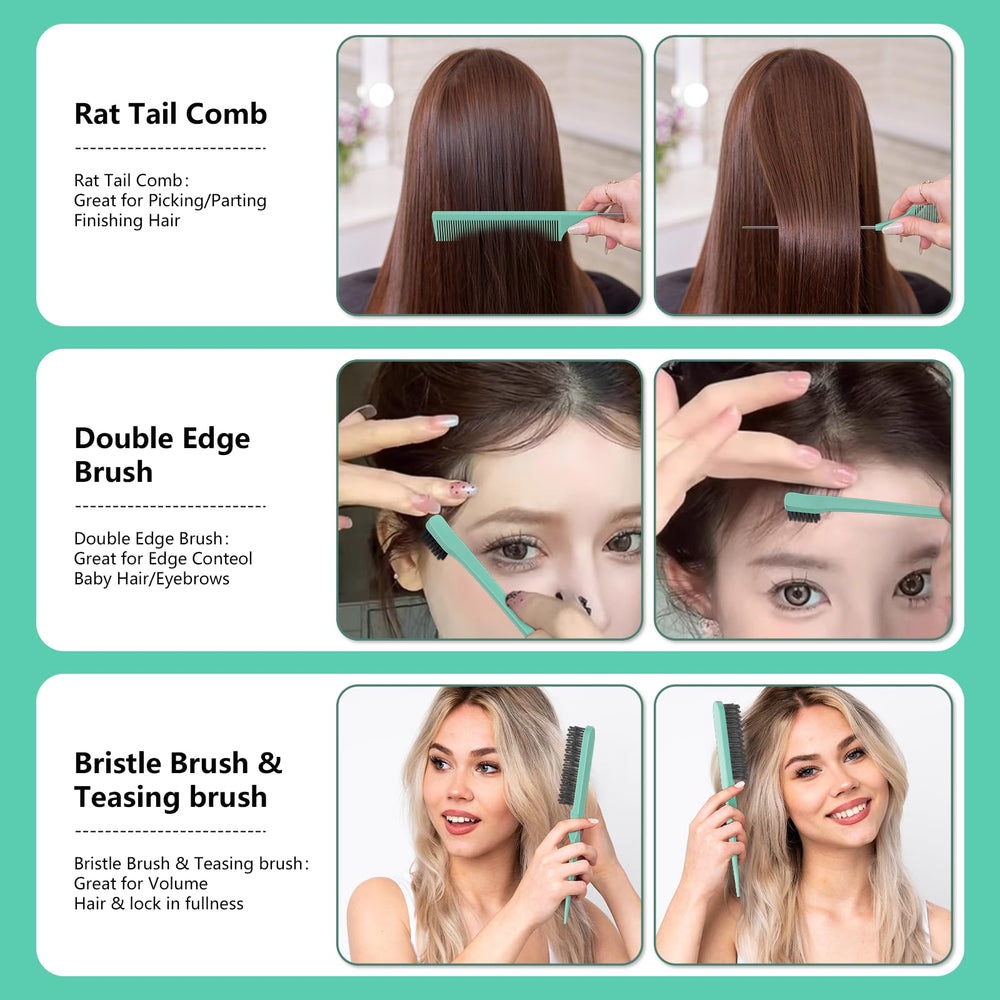 Ensemble HEZ de 4 pièces pour tous les types de cheveux.