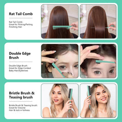 Ensemble HEZ de 4 pièces pour tous les types de cheveux.