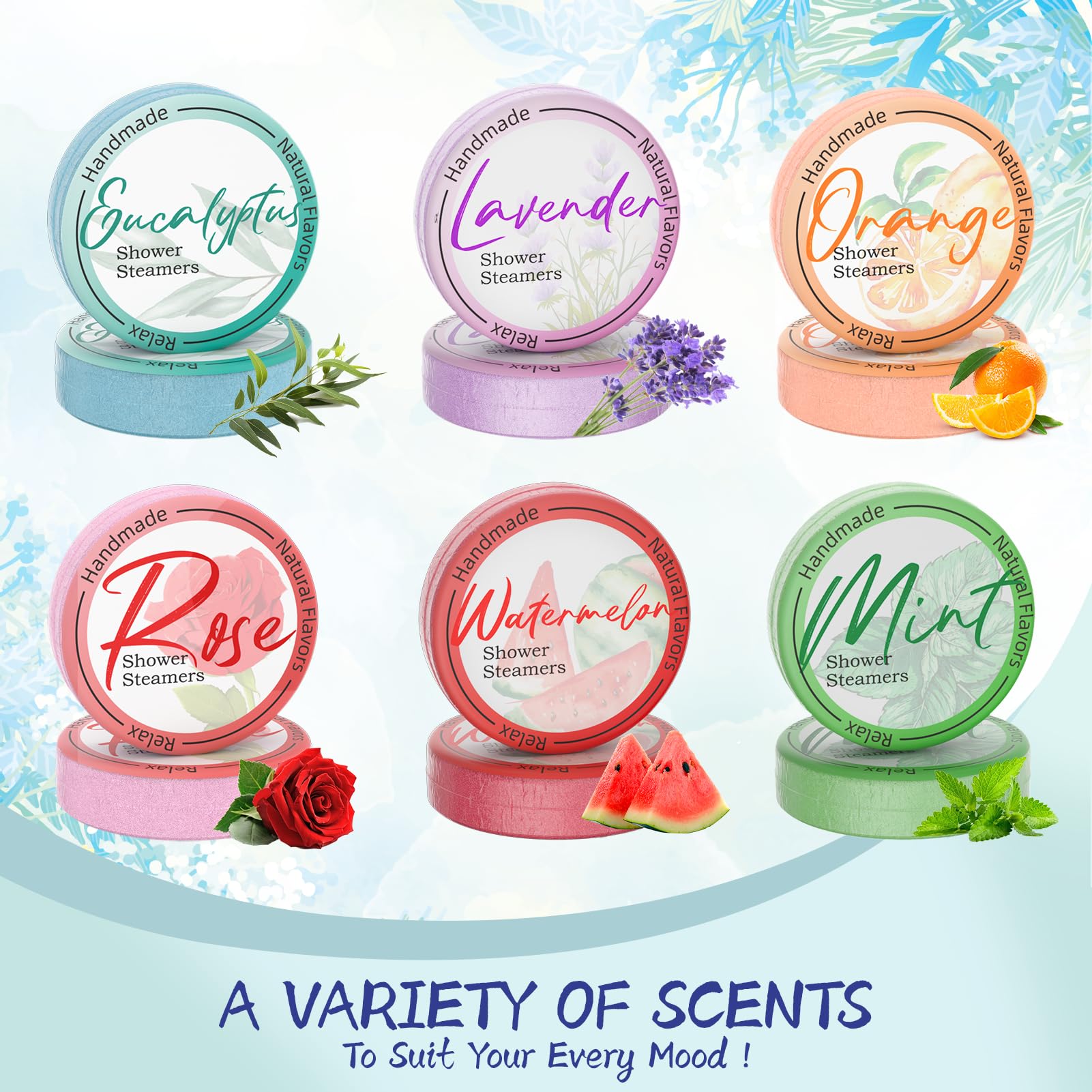 HFHO bombes douche aromathérapie lavande 2 apportant douceur florale.