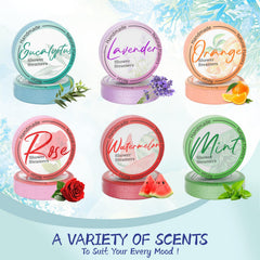HFHO bombes douche aromathérapie lavande 2 apportant douceur florale.