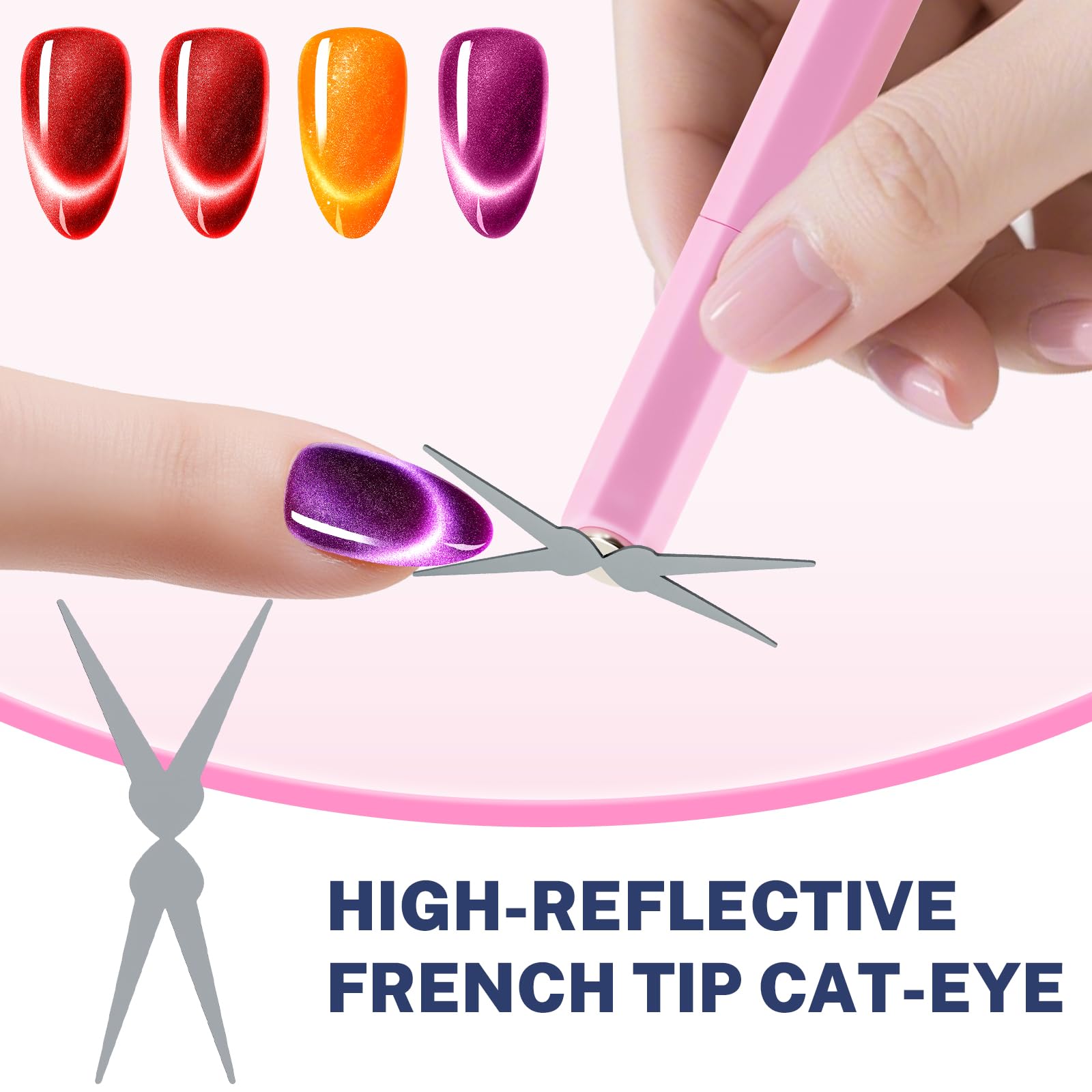 HGEKLIZV motif lapin œil-de-chat pour créations ludiques