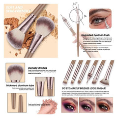 Pinceau concealer HGHDBT brun, couvrance ciblée et fini naturel.