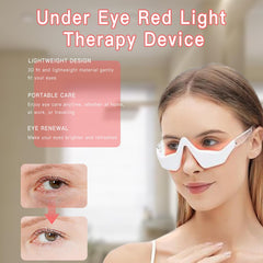 HGHJHVJ lunettes lumière rouge microcourant: soutien à une apparence plus lumineuse du regard.