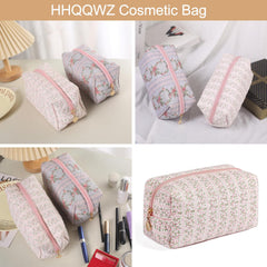 HHQQWZ Trousse-maquillage Doublure Épaisse, protège vos produits lors des déplacements.