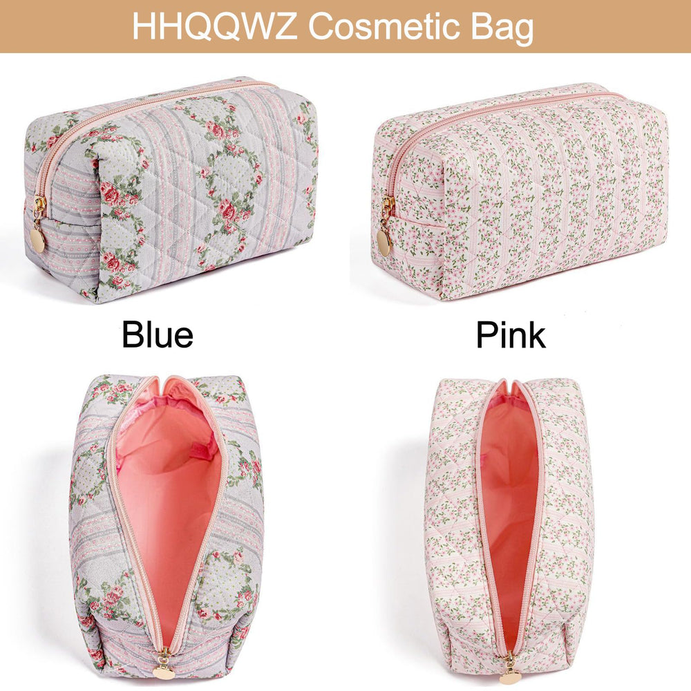 HHQQWZ Trousse-maquillage Utilisation Voyage, légère et facile à glisser dans la valise.