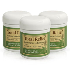 HiRelief Total Relief Crème Magnésium pour nerfs, absorption rapide après activité.