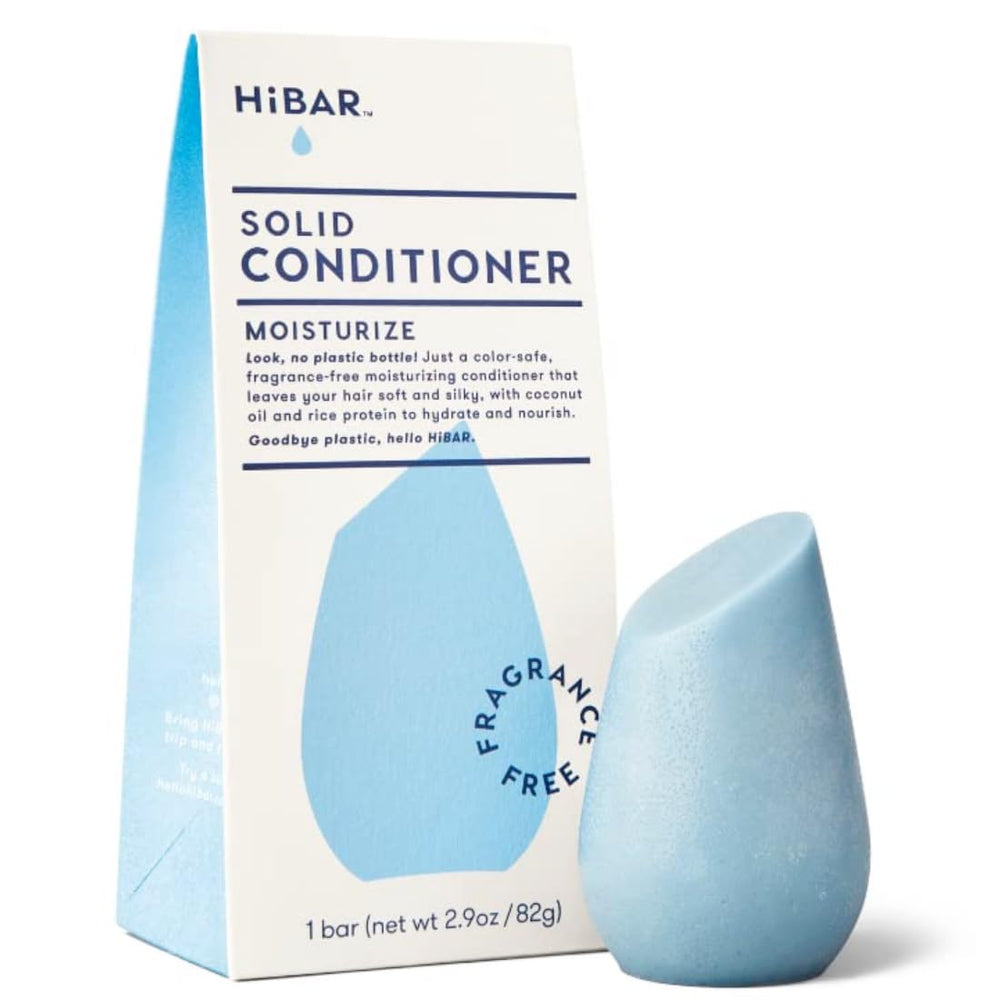 HIBAR batonnet apres-shampooing naturel, pratique et sans plastique pour cheveux