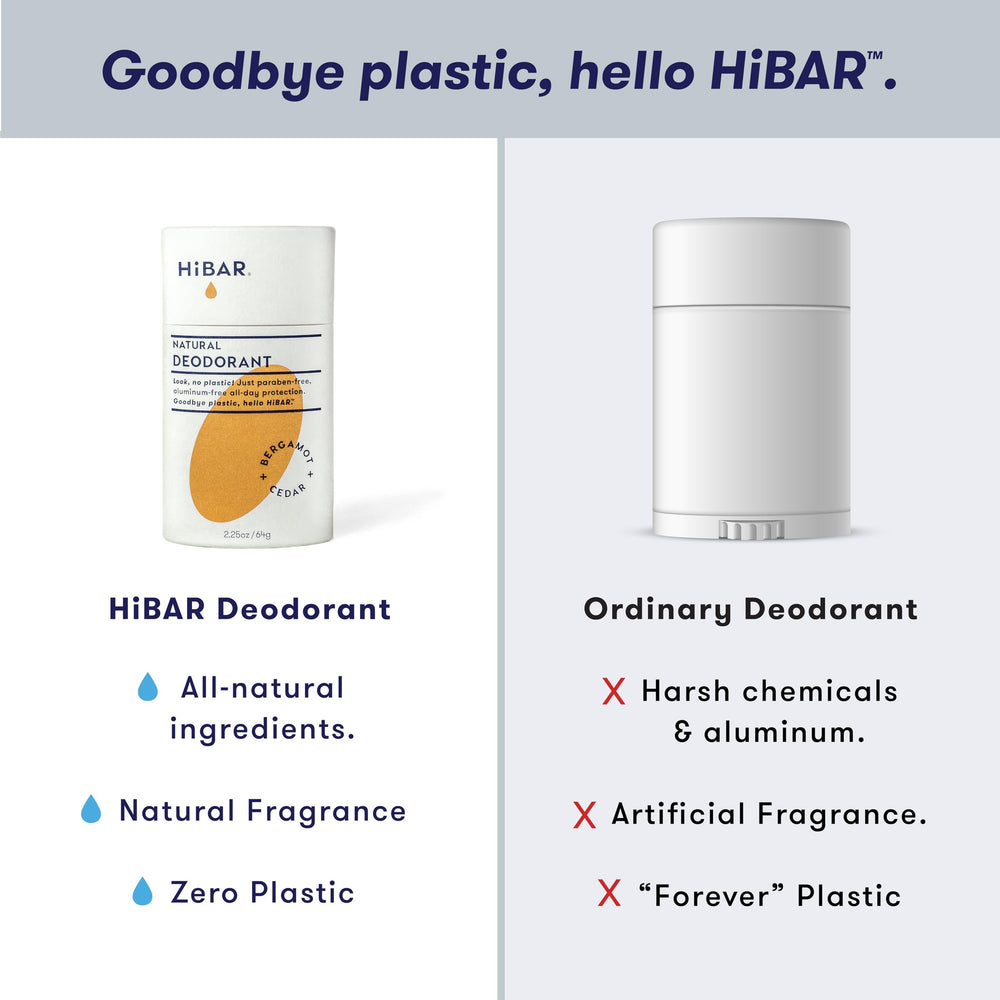 HiBAR déodorant végan certifié Leaping Bunny, choix éthique et sans cruauté.