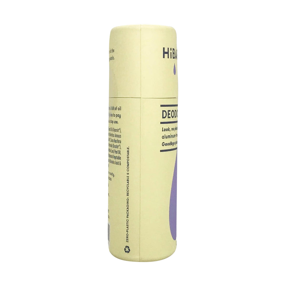 HiBAR formule vegan certifiée sans colorants ni aluminium