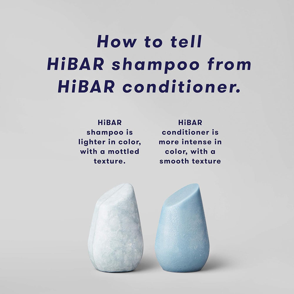 HiBAR formule sans colorants ni sulfates, adaptée aux cheveux colorés.