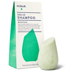 HIBAR shampoing solide: nettoyage en profondeur pour cheveux équilibrés.