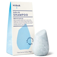 HIBAR shampoing solide hydratant au coco et B5 pour cheveux secs