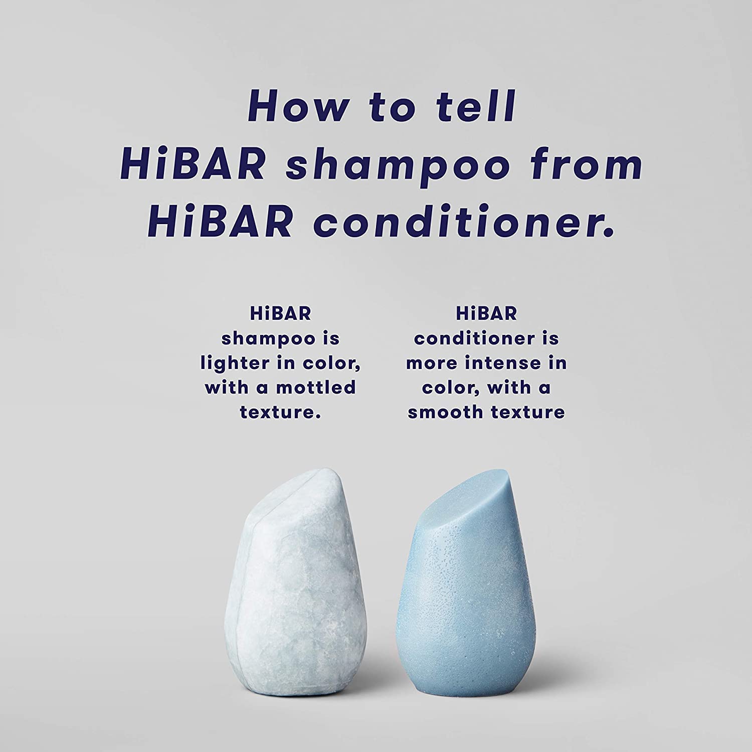 HiBAR utilisation-cheveux-humide – massage efficace et rinçage rapide.