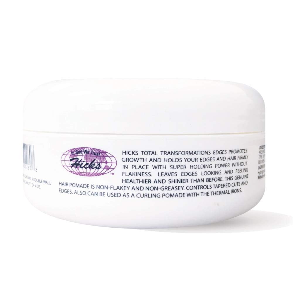 Hicks Transformations Totales Contours Gel application sur les bords pour une fixation discrète