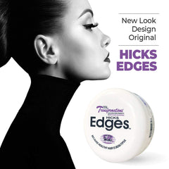 Application rapide avec Hicks Total Transformations Edges Pomade pour des contours nets.