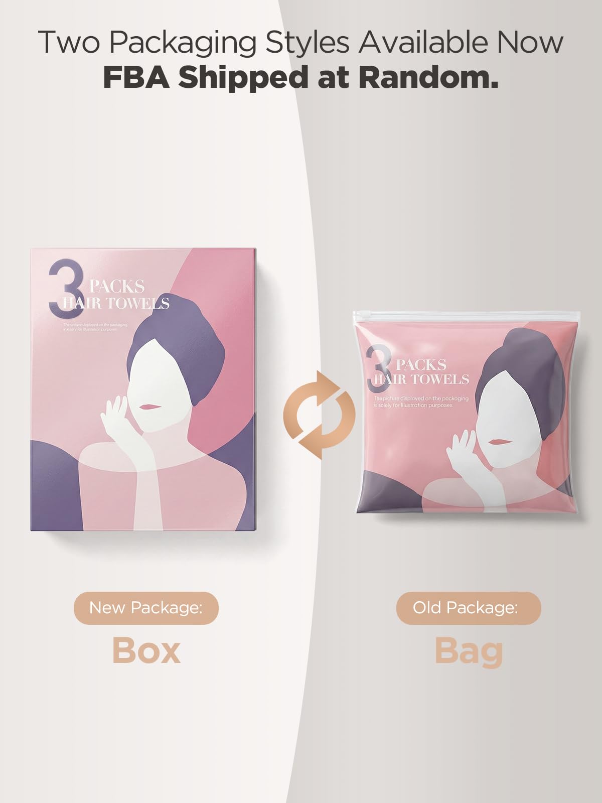 Hicober lot trois coloris bleu gris rose, pratique et polyvalent.