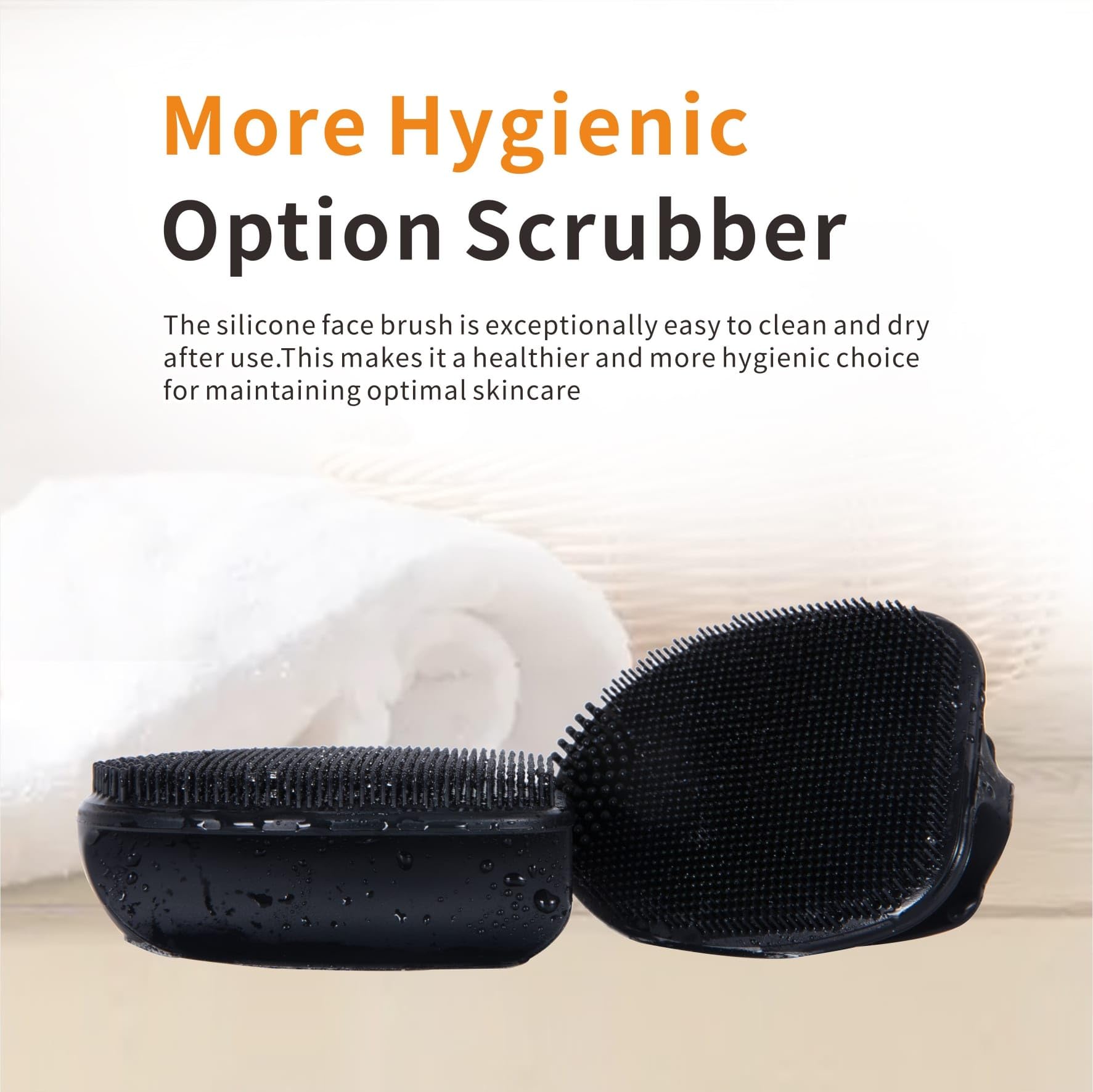 Rituel beauté quotidien avec HIEERBUS sans frottement excessif.