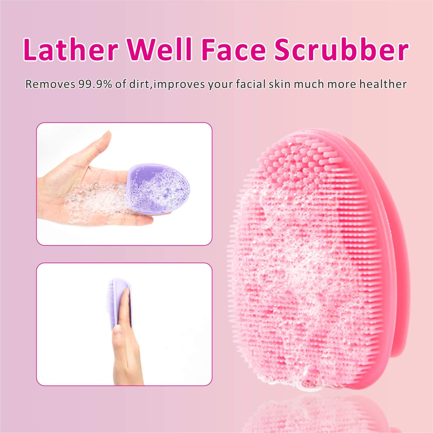 HIEERBUS brosse visage silicone nettoyage quotidien doux et efficace