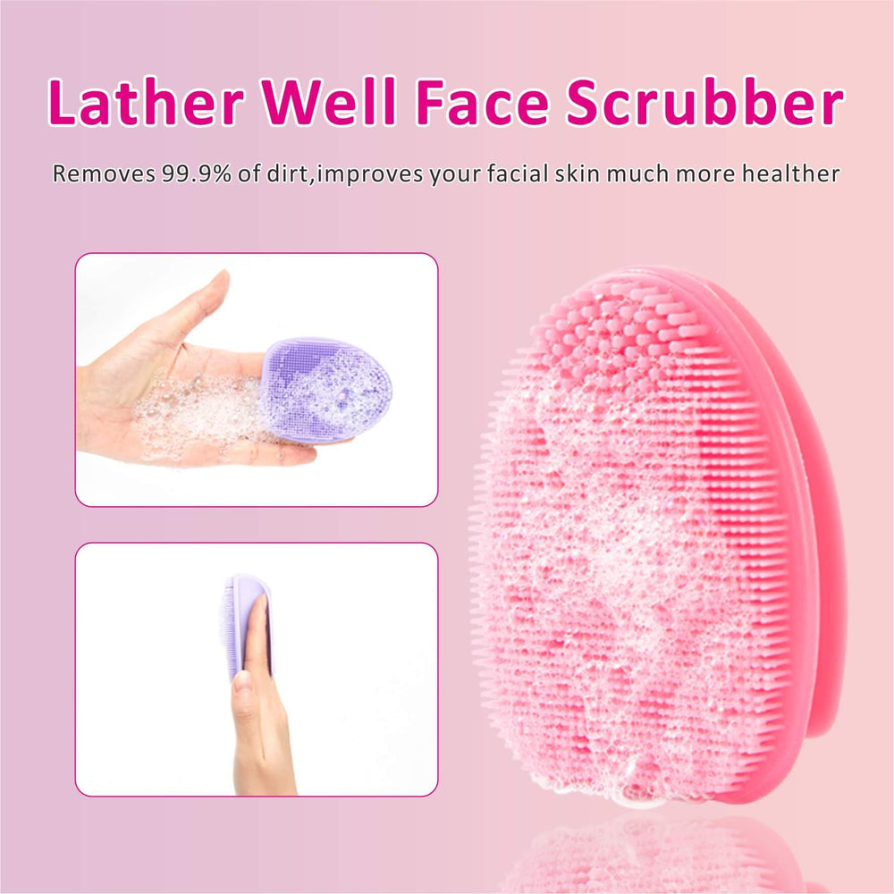 HIEERBUS brosse visage silicone nettoyage quotidien doux et efficace
