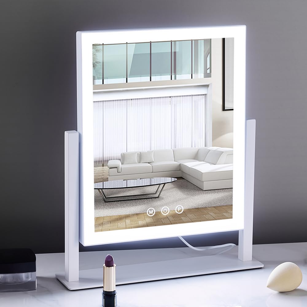 Miroir HIEEY magnification 5x pour les détails fins du maquillage.