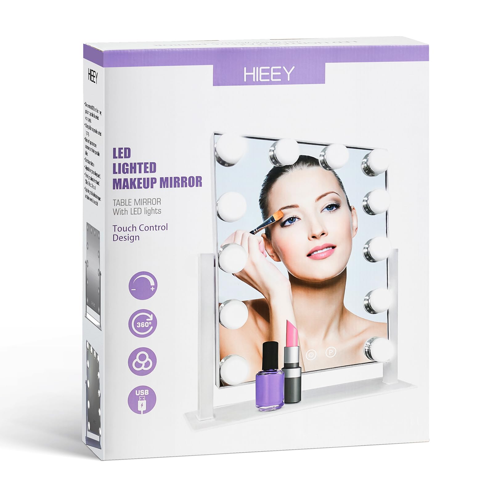HIEEY Coffret cadeau blanc inclus pour offrir