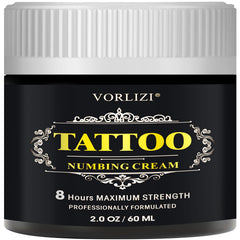 HIEKERS crème anti-douleur tatouage action rapide soulage les sensations.