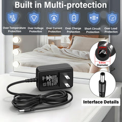 HIENADTOR cable longueur 1m8, portée suffisante pour atteindre la prise