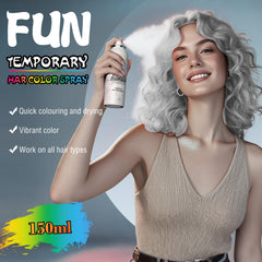 HIESGIE couleur cheveux rapide et douce – couvre cheveux foncés sans stries visibles.