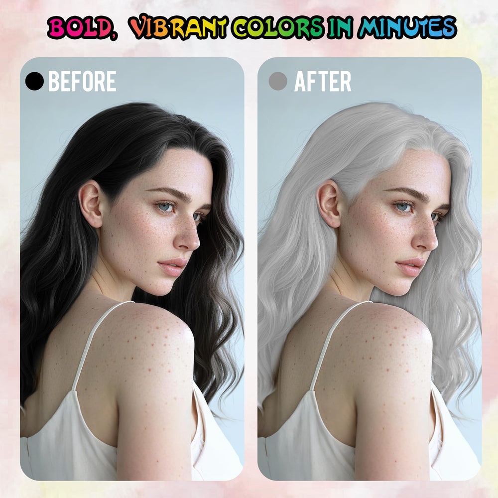 HIESGIE look Halloween et costume – couleur temporaire marquante et adaptable.