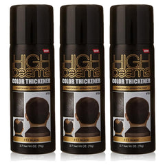 High Beams épaississant couleur spray noir – flacon pour une application rapide.