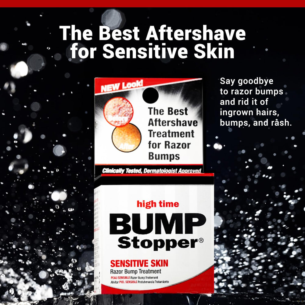 High Time Bump Stopper Sensitive – emballage 2-pack pratique pour l’usage quotidien