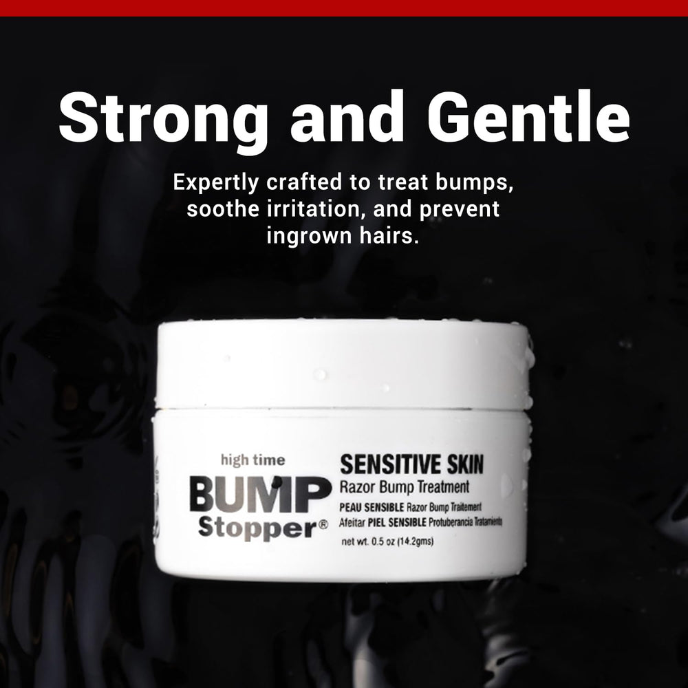 High Time Bump Stopper Sensitive – étiquette claire facilitant l’identification du produit