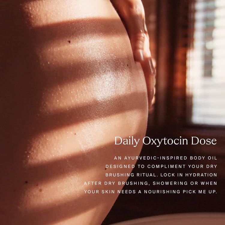 HigherDOSE Oxytocin nourrit et hydrate après la douche.