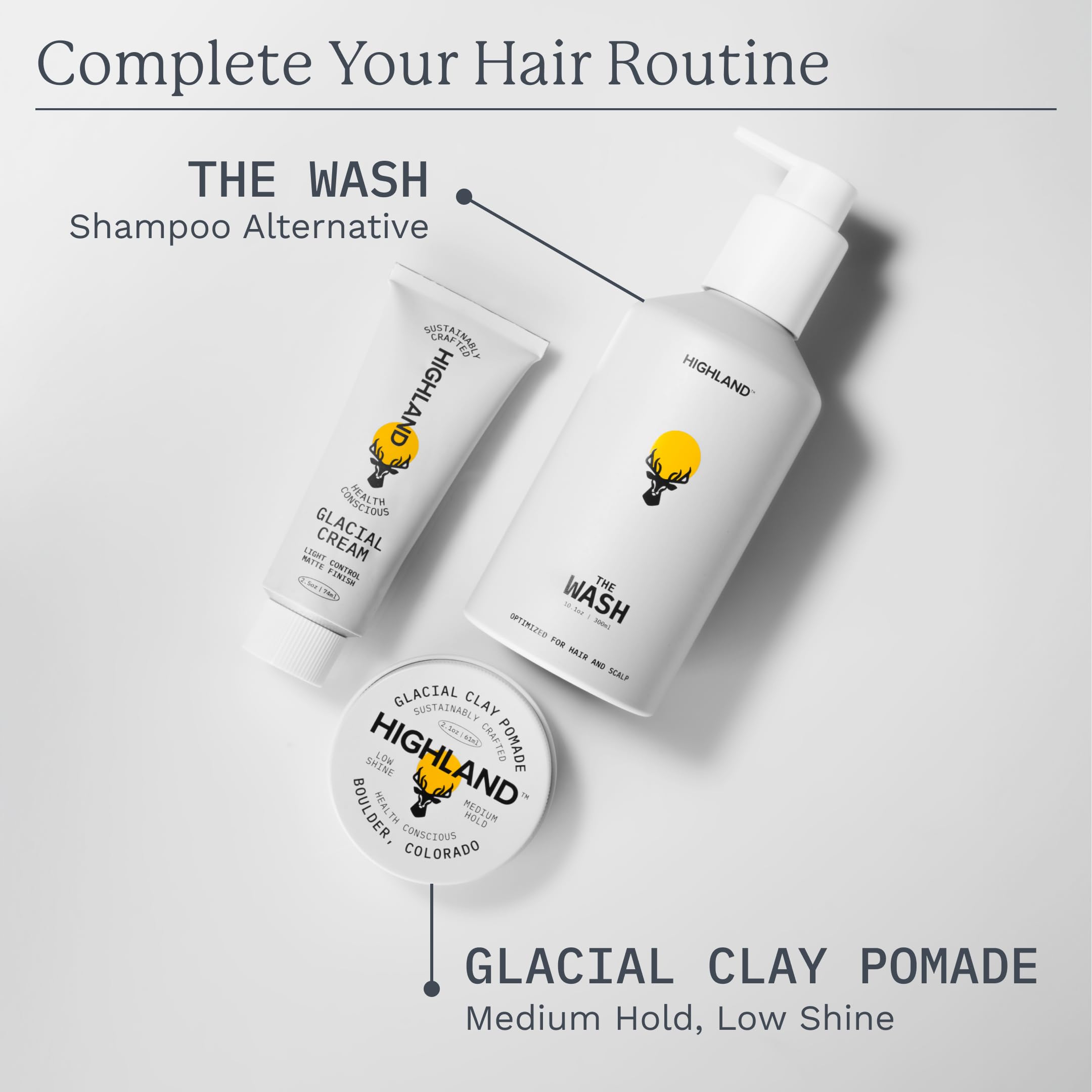 Highland Glacial Cream – emballage-aluminium-recyclable : produit responsable et recyclable.