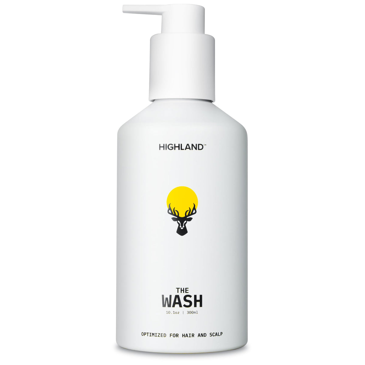  Highland Le Nettoyant Cheveux – bouteille, soin hydratant efficace pour cheveux et cuir chevelu.