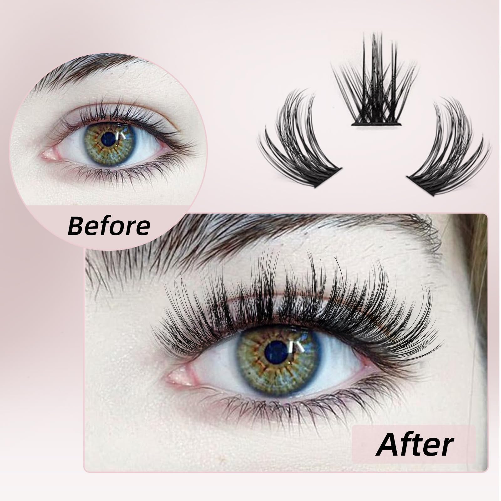 Applicateur cils Higu clace pour pose précise et rapide.
