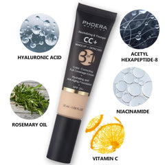 Échantillon teinte Beige clair PHOERA CC+ Cream pour l’équilibre tonal