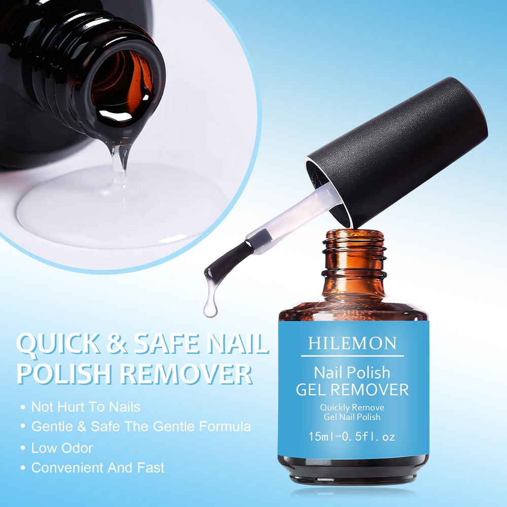 HiLemon dissolvant gel: temps d'action de 2-3 minutes.