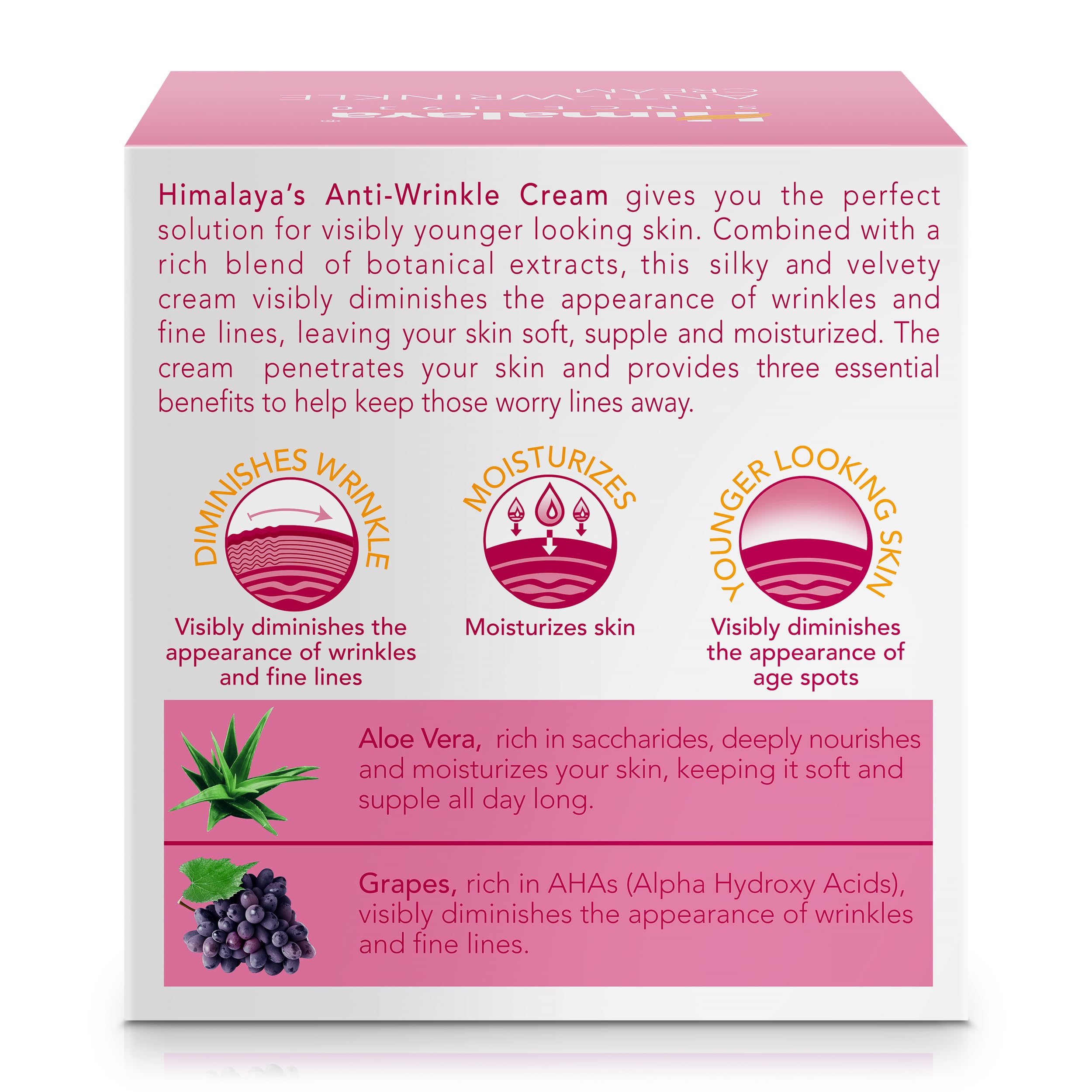 Formule sans parabènes et sans phtalates pour Himalaya Anti-Rides.
