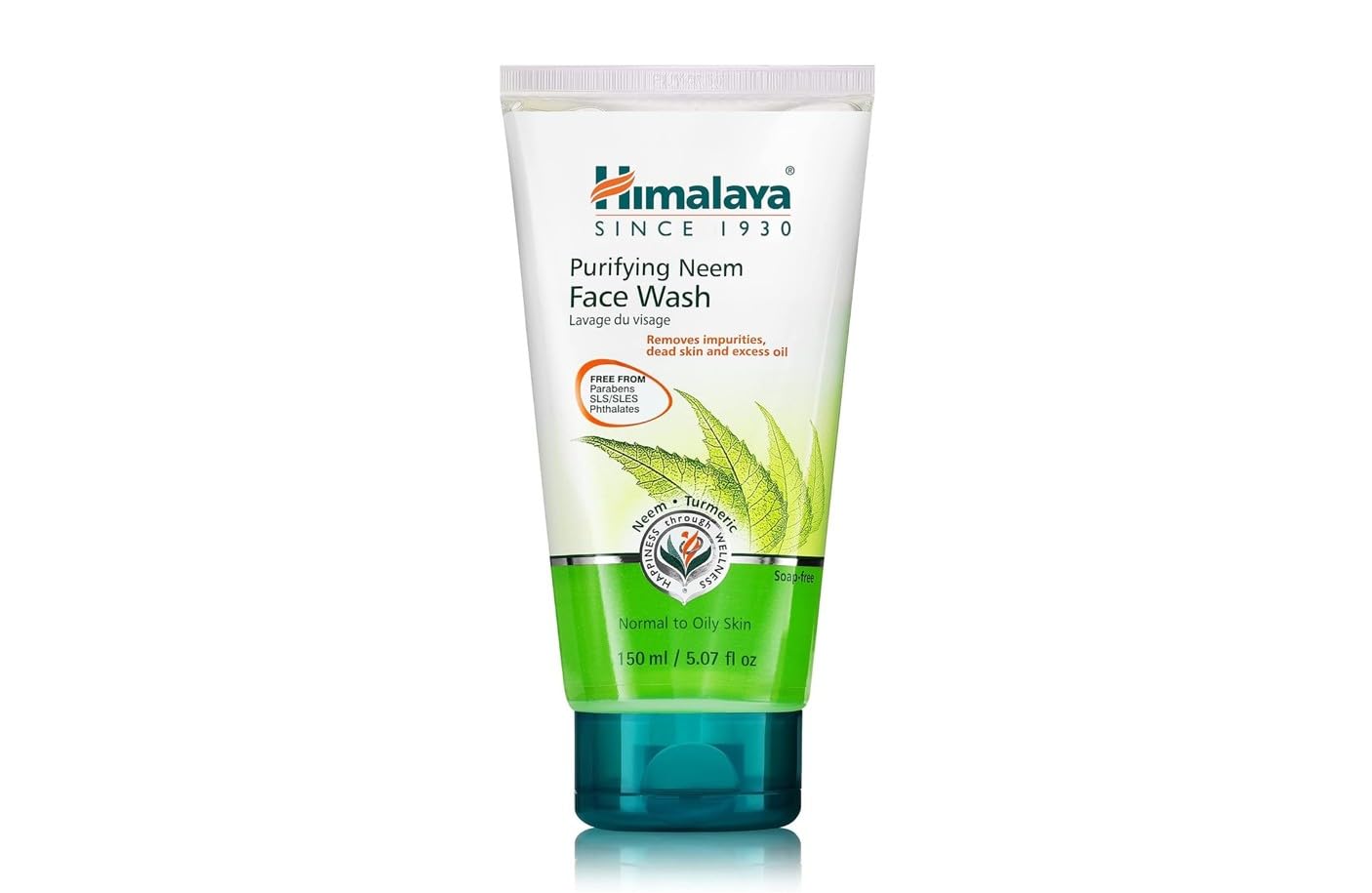 Himalaya Purifying Neem Face Wash : flacon purifiant pour peau normale à grasse.