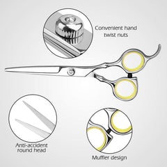 Himart ciseaux effilage à dents pour texture et mouvement